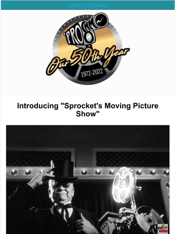 Introducing Sprocket's Moving Picture Show