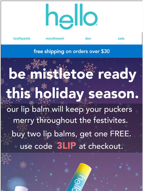 be mistletoe ready this holiday season.💋😍