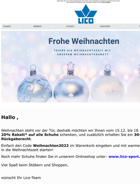 🎁🎄🎁 20% Weihnachtsrabatt 🎁🎄🥾