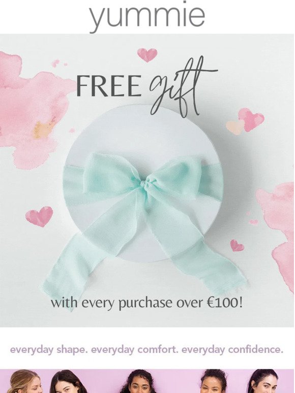 We ❤️ U so here's a free gift worth €59!