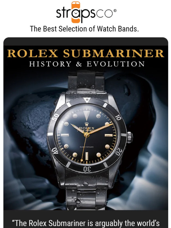 Convert Rolex Submariner History & Evolution Milled