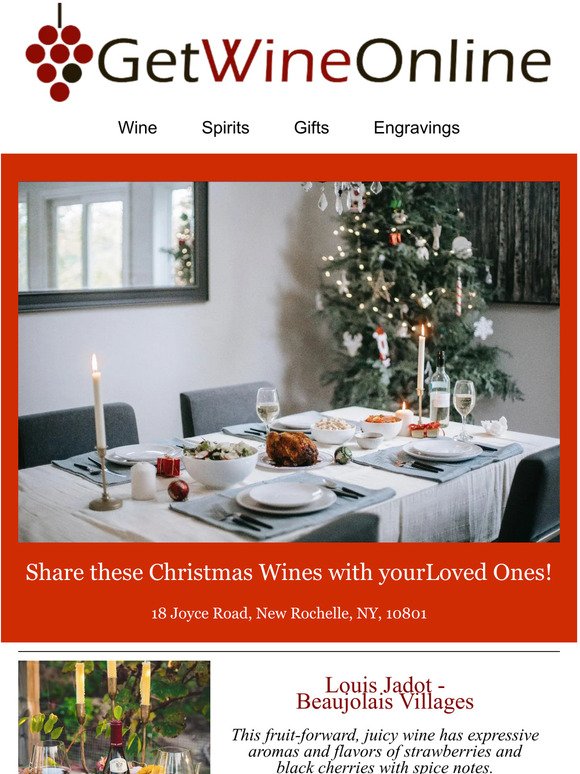 Share the Perfect Holiday Wine!