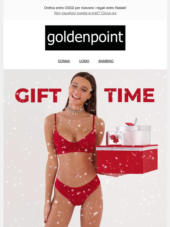 GIFT TIME: solo per oggi SPEDIZIONE GRATUITA 🎁