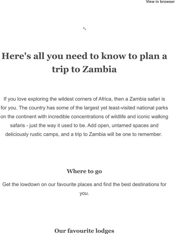 🇿🇲 Your Ultimate Guide to Zambia