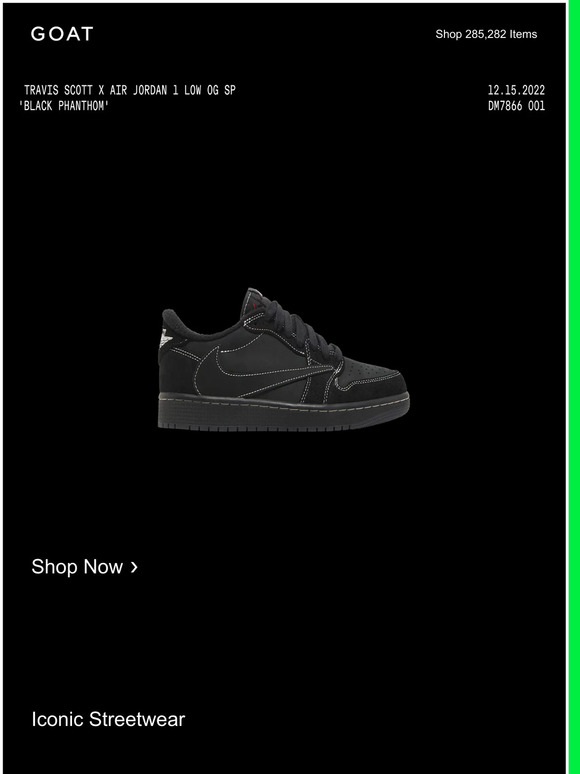 travis scott 1s goat