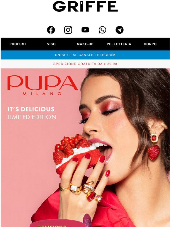 🧁 Pupa IT'S DELICIOUS Limited Edition