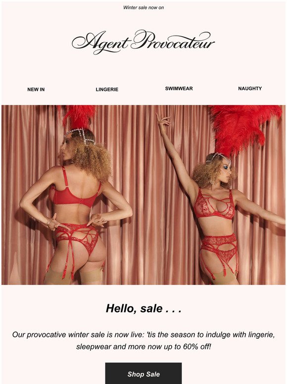 Lingerie & more now up to 60% off