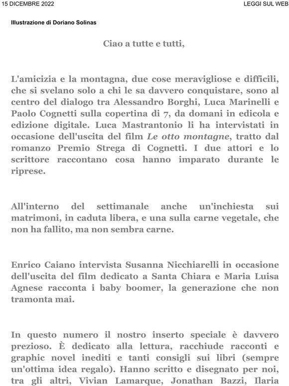 Newsletter 7+ Borghi -Marinelli e la forza dell'amicizia. Speciale racconti e graphic novel