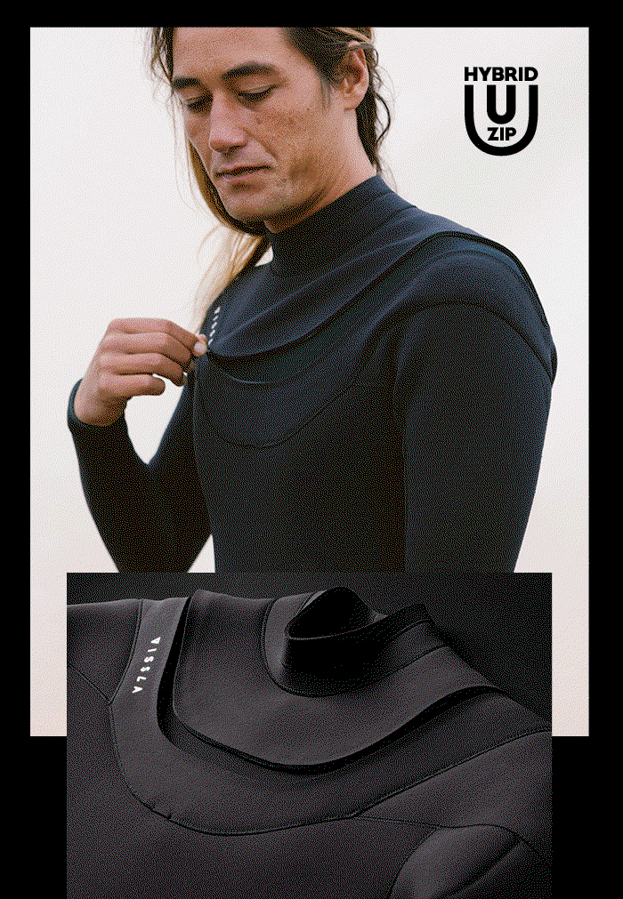 Vissla: Vissla x Axxe Wetsuits U-Zip 3mm | Milled