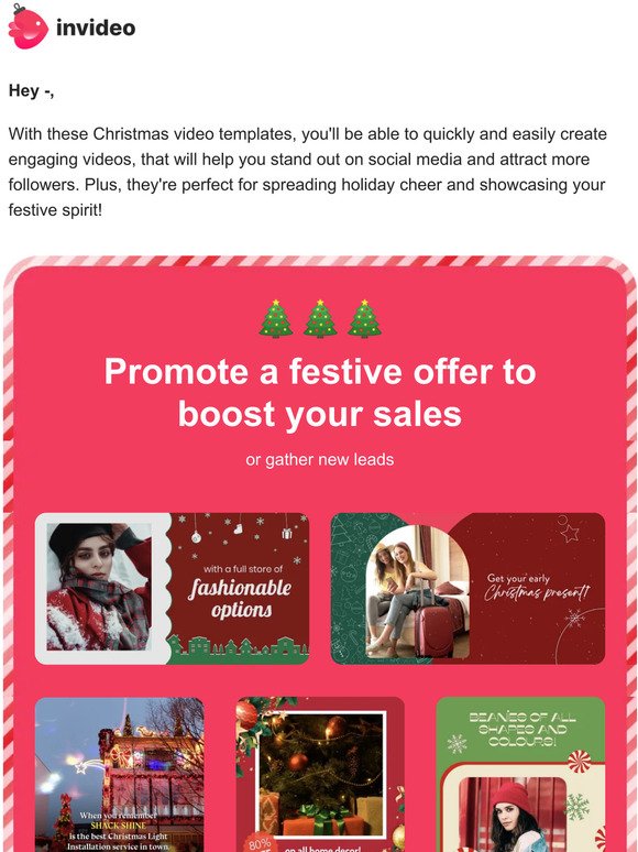 These Christmas videos will level up your engagement & sales