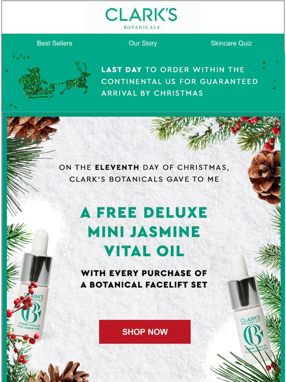 Clark's Botanicals Get a Free Gift with your Botanical Facelift Set