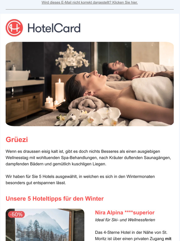Winterzeit ist Wellnesszeit!