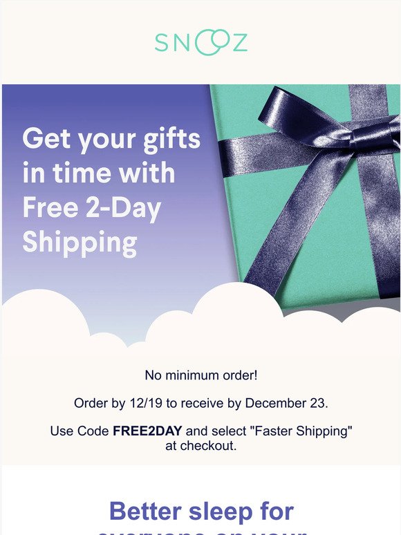 Free 2-Day Shipping On Us! 🎁