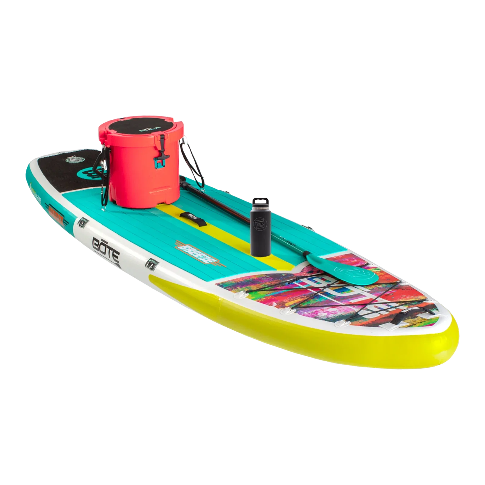 Image of Breeze Aero 10′8″ Native Spectrum Inflatable Paddle Board Package
