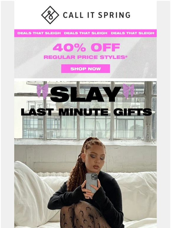 Slay last minute gifts