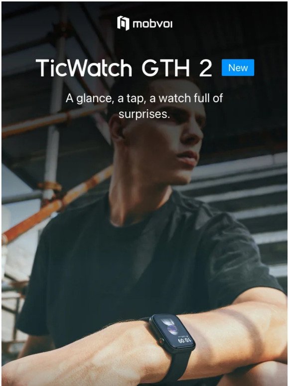 🎉 New Watch Coming! | Meet The TicWatch GTH 2
