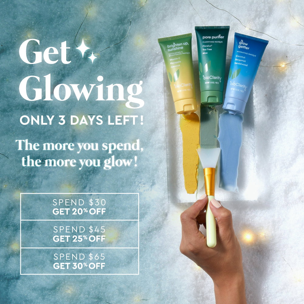 Glow Up Your Gift List  The more you spend, the more you glow.