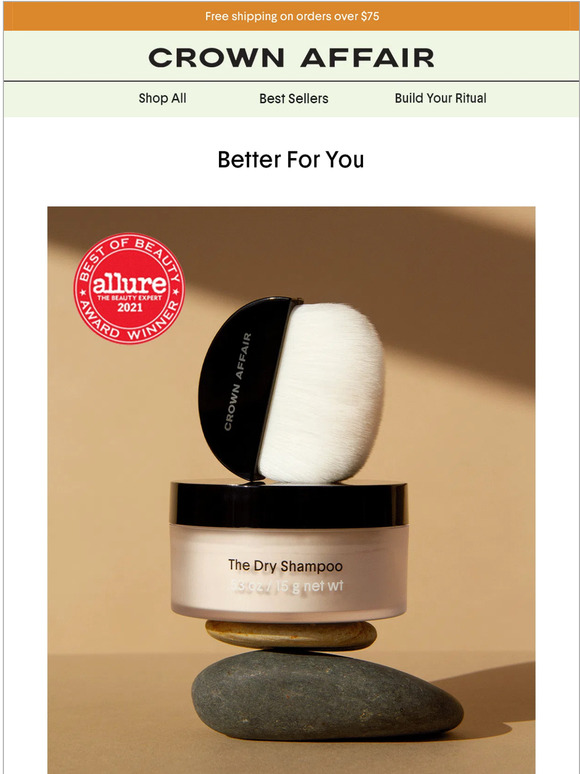 Crown Affair NonAerosol Dry Shampoo Milled