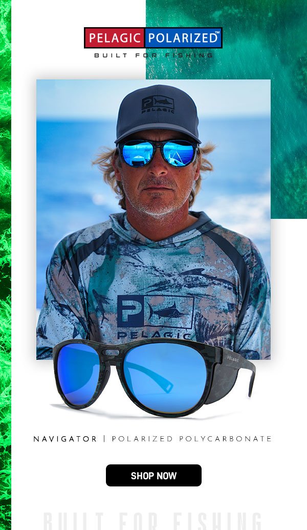 Pelagic: NEW Pelagic Polarized Sunglasses