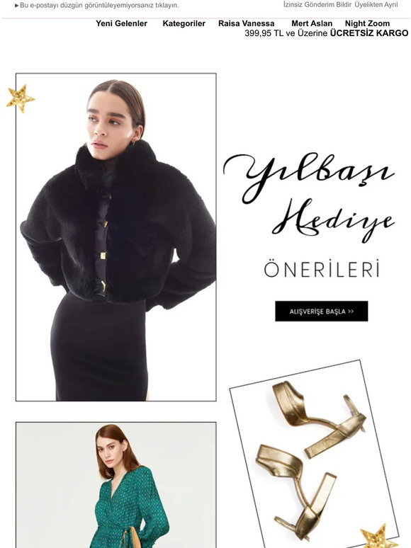  Yılbaşı hediyeniz bu mailde! 🎁🎄