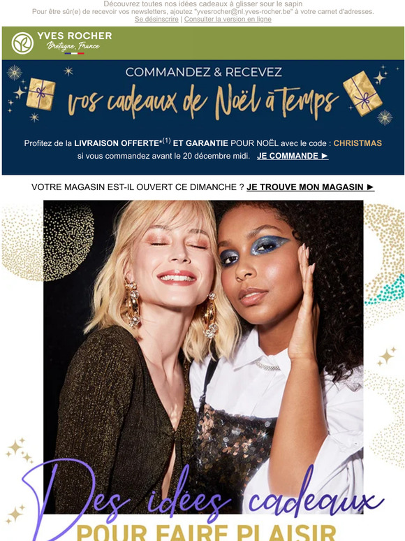 Yves Rocher BE 🎅A court d