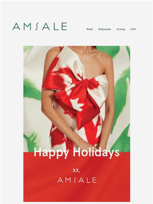 Happy Holidays from the AMSALE Team