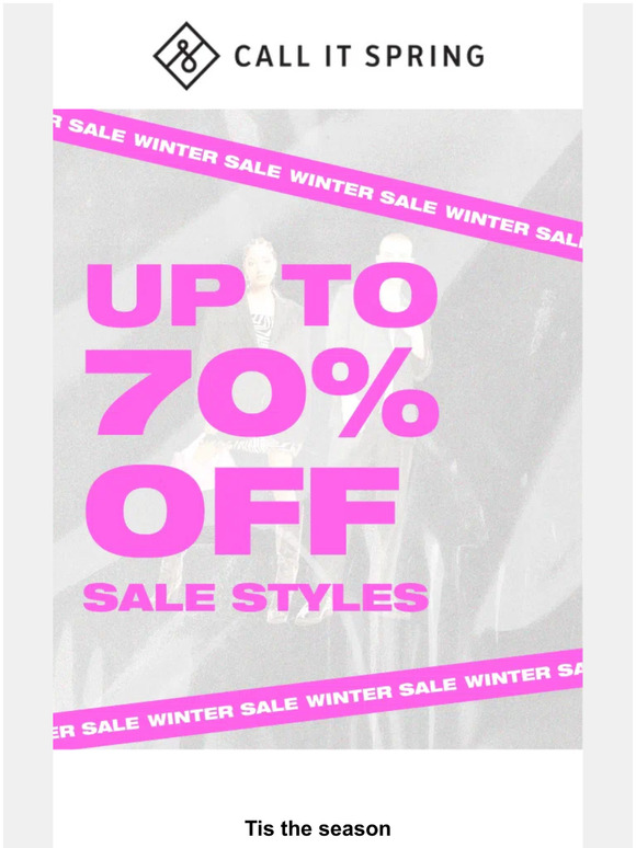 ATTN: UP TO 70% OFF SALE
