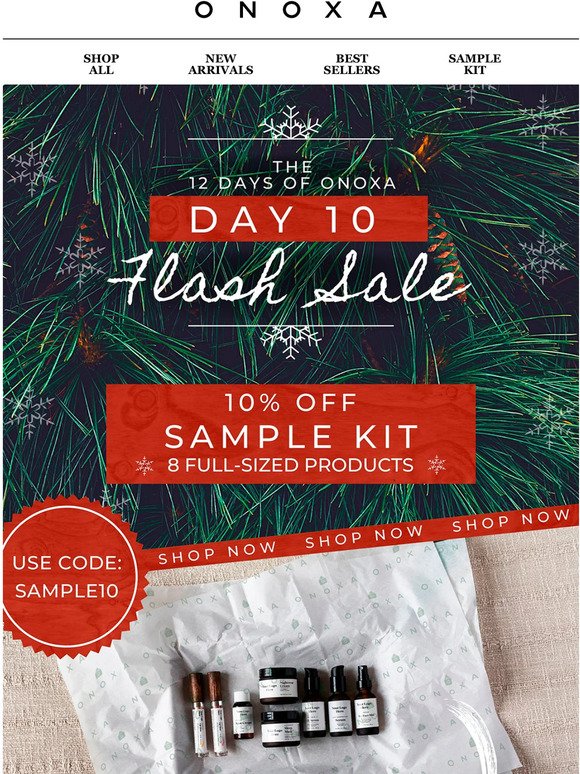 🚨Only Until 11:59pm EST! Promo Code Inside - Day 10 is for sampling! Open to receive your promo code!