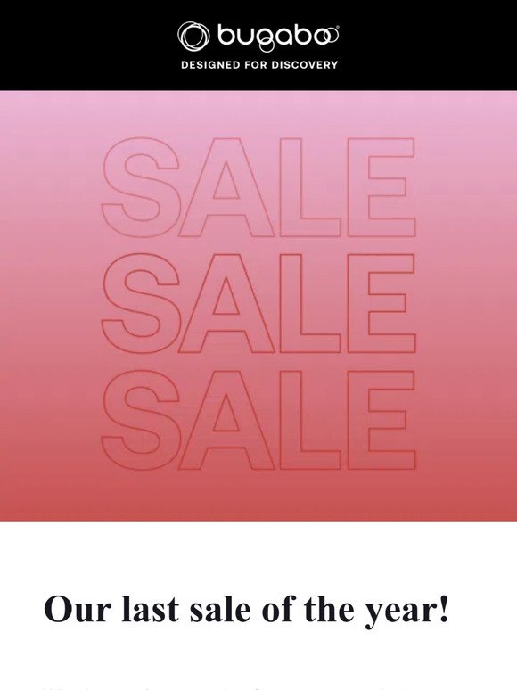 Sale is here!