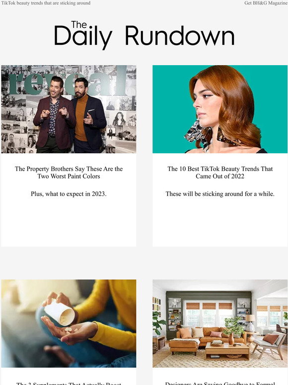 Better Homes and Gardens The Property Brothers Say These Are the Two