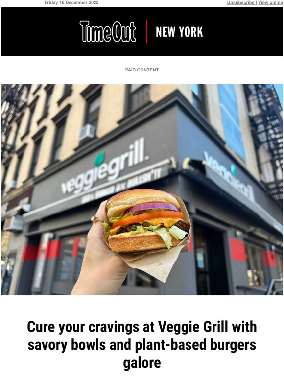 Time Out A plantbased OG is growing in New York! Milled