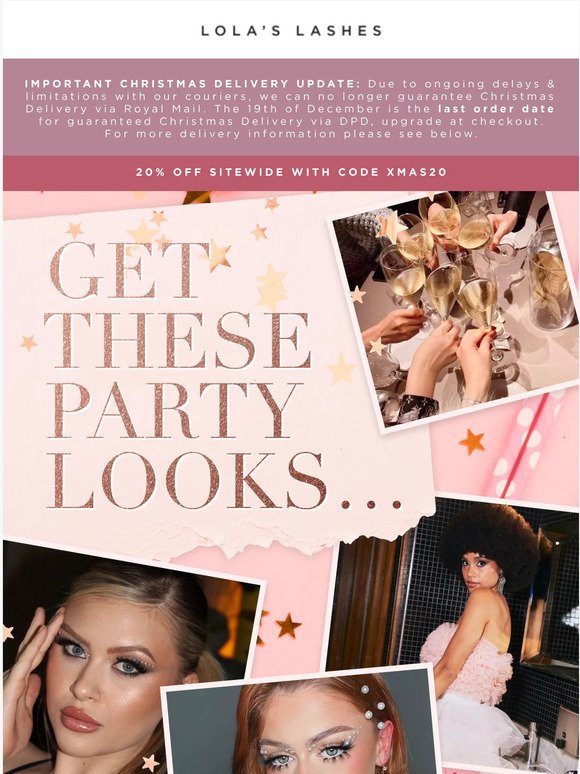 Get these party looks for festive season!