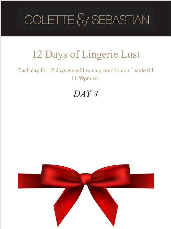 Day 4 of Lingerie Lust Promotion