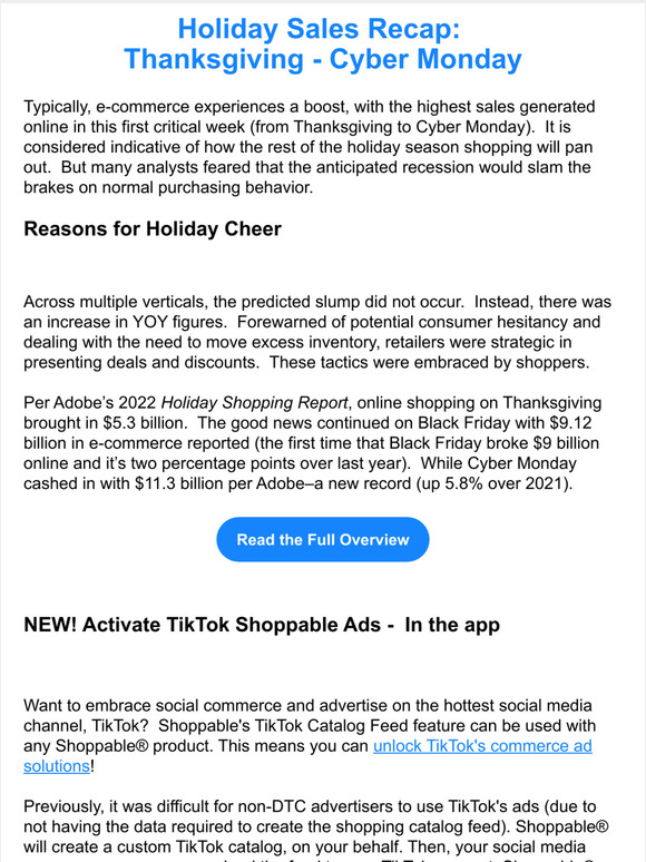 Holiday Sales Stats & Planning for 2023