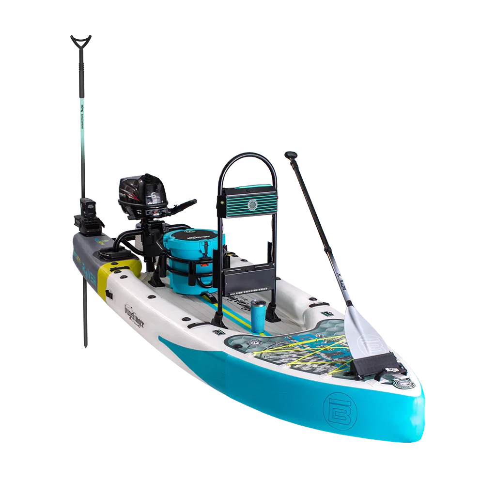 Image of Rover Aero 12′6″ Bug Slinger™ Silver King Inflatable Micro Skiff Essentials Package