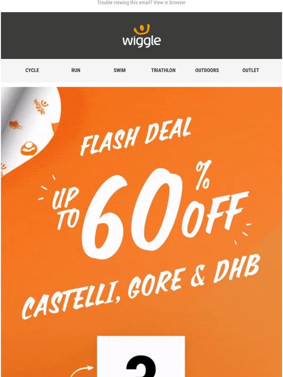 ⚡ Flash deal: Castelli, Gore & dhb