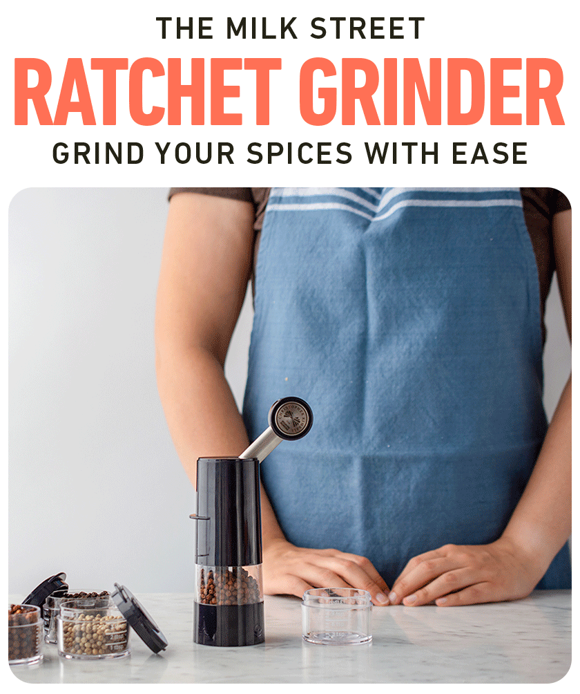 Our Bestselling Ratchet Spice Grinder is Finally Back