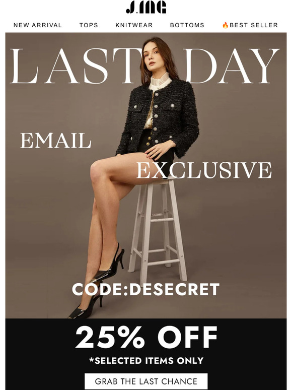 ⏰Final Hours!Save 25% off