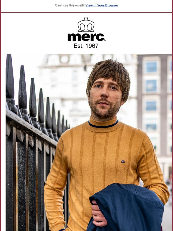 Layer up in style with Merc this winter
