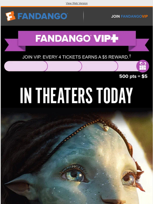 Fandango In Theaters Today AVATAR 🌊 Milled