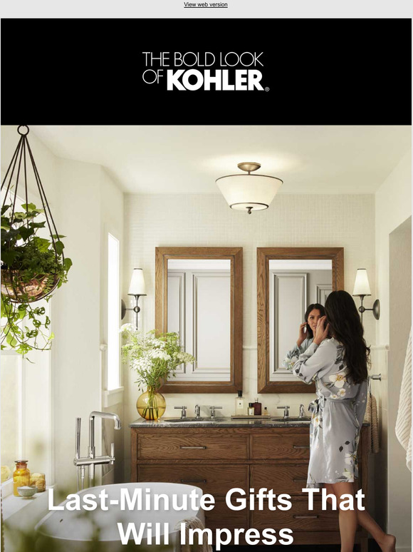 Kohler Give the Gift of Kohler Milled