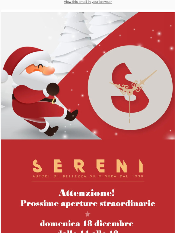 Sereni Hair - Aperture Straordinarie 🎄