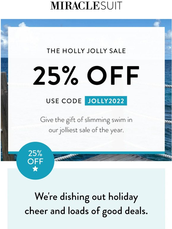 Just for you: Holly Jolly Savings!