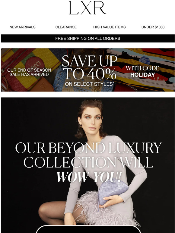 Looking to splurge?