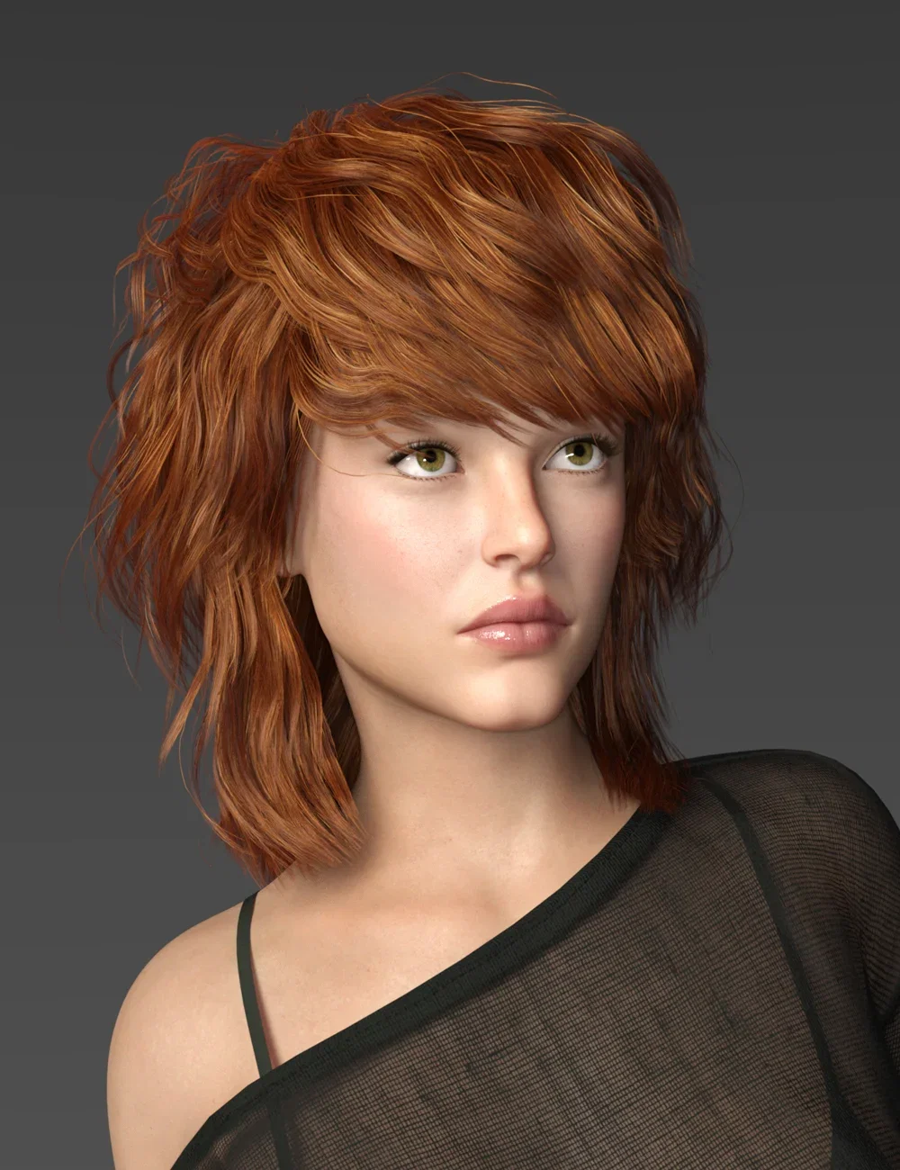 Saint Hair for Genesis 8 and 8.1 Females