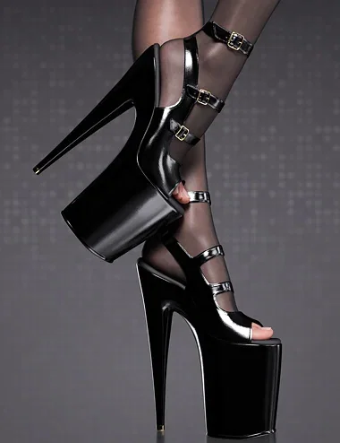 Dark Ascension High Heels for Genesis 9