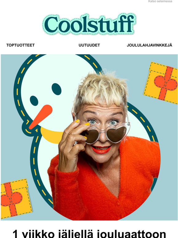 Jouluaattoon on enää viikko 🎅🎄