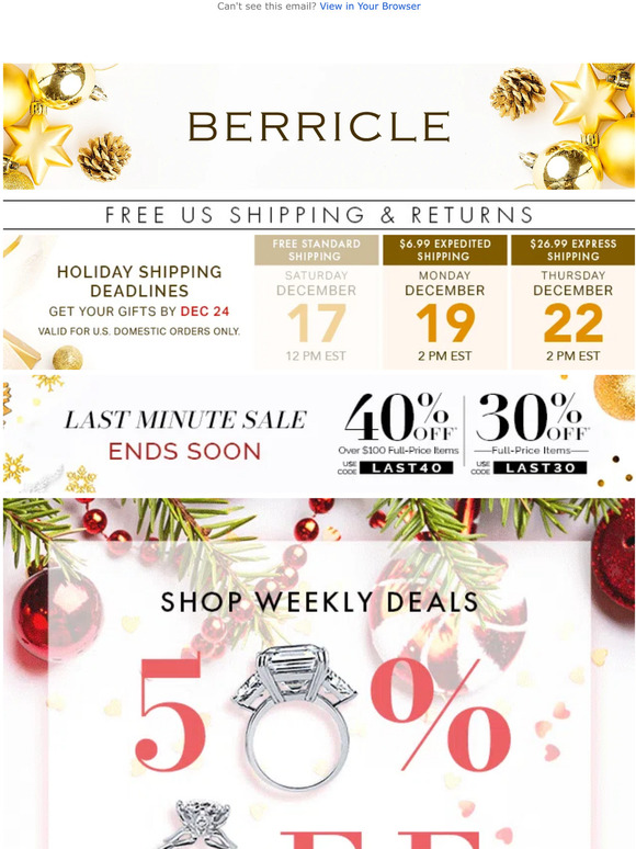 Weekly Deals are Here With a Big Selection