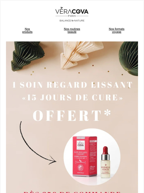 Plus que quelques jours pour profiter de votre cadeau dès 25€ de commande ! 🥰