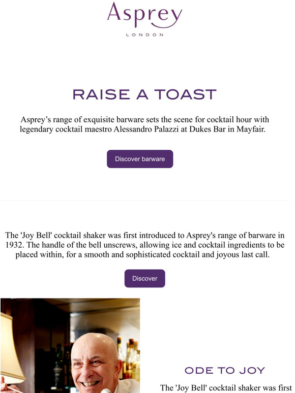 Raise a toast